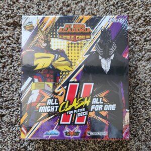 My Hero Academia All Might vs All For One Two Player Deck 1st Edition -Brand new